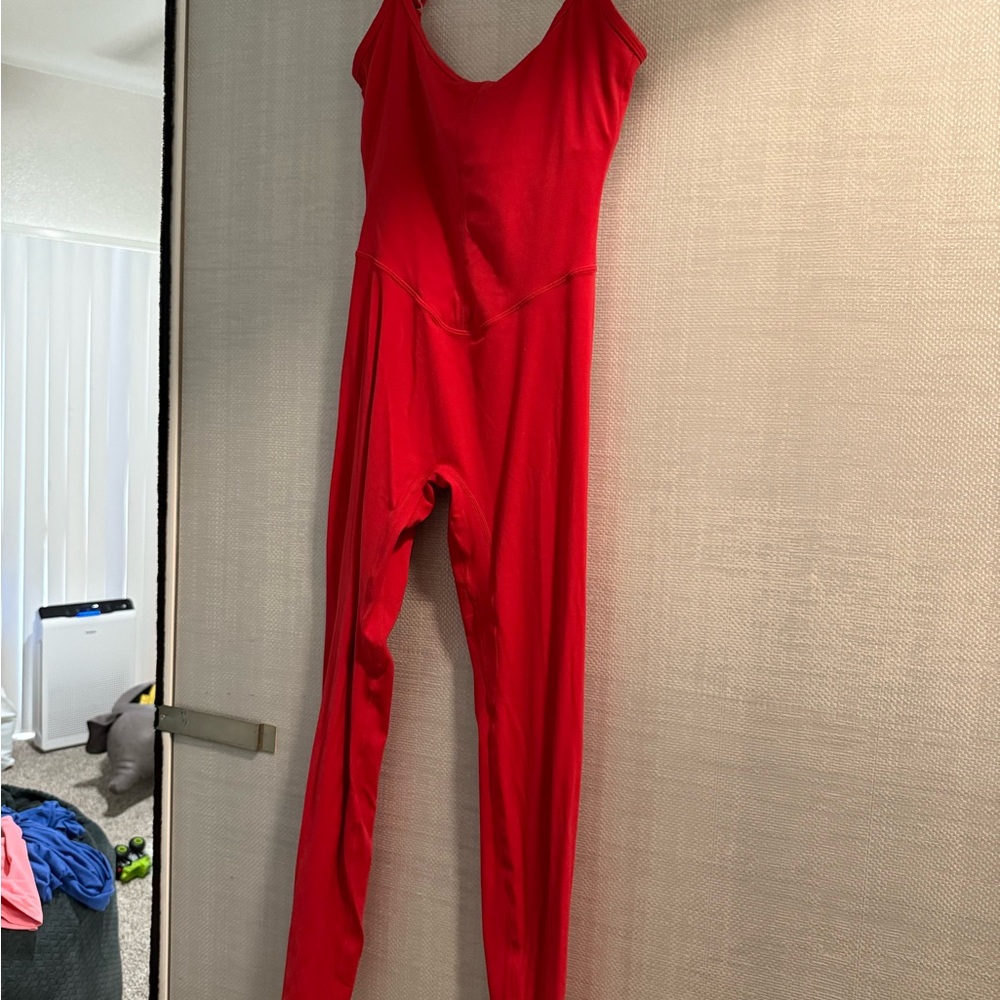Vitality Red Women's Jumpsuit